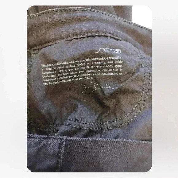 Joe’s Jeans Flawless The Charlie High Rise Skinny Dani  Black Distressed Size 30 - Picture 13 of 15